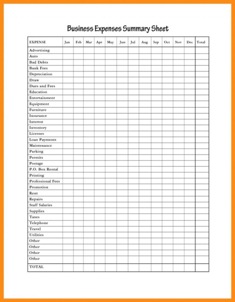 Business Expensespreadsheet Free Templatemall Monthlyample Budget To Cleaning Business Expenses Spreadsheet