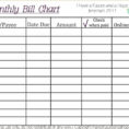 Business Monthly Expenses Spreadsheet With Excel Bill Budget Tracker In Spreadsheet To Keep Track Of Expenses