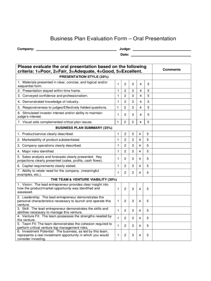 Business Plan Form   6 Free Templates In Pdf, Word, Excel Download Intended For Form Business Plans