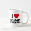 Buy I Heart Spreadsheets Coffee Mug Online At Best Prices   Giftcart Throughout I Heart Spreadsheets Mug