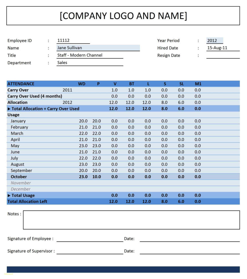 Church Attendance Tracking Spreadsheet   Awal Mula Inside Employee Attendance Tracking Spreadsheet
