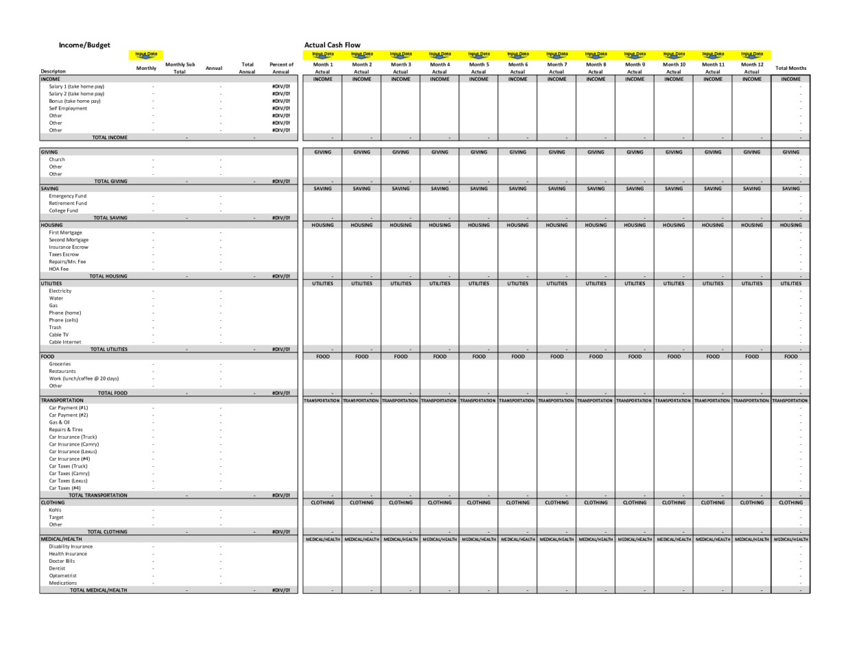Church Budget Spreadsheet Template Archives   Southbay Robot With Church Budget Spreadsheet