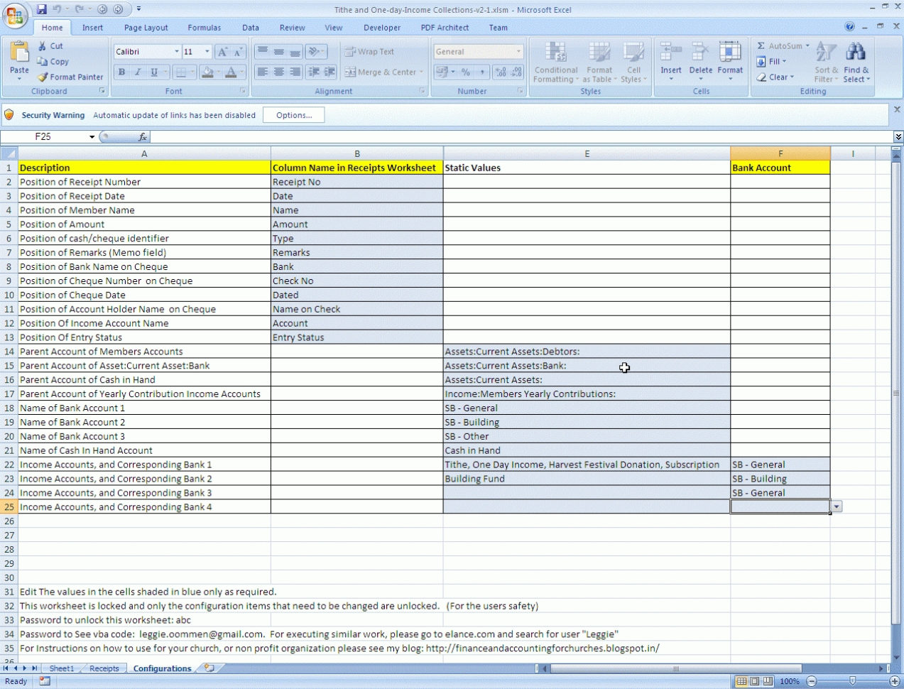 Church Tithe And Offering Spreadsheet | Natural Buff Dog And Church Tithe And Offering Spreadsheet