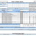 Company Expense Report Template Unique 50 Unique Annual Expense With Company Expense Report