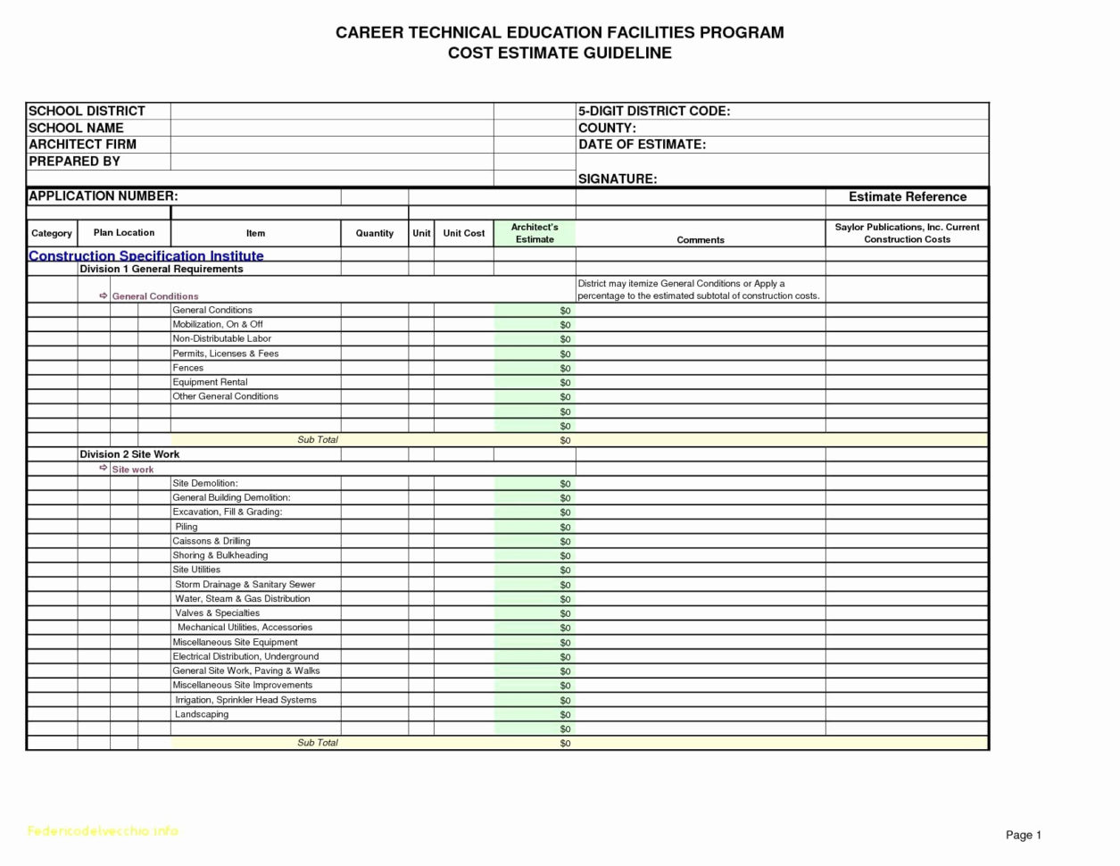 Construction Estimating Spreadsheet Unique Home Building Cost Inside Home Construction Estimating Spreadsheet