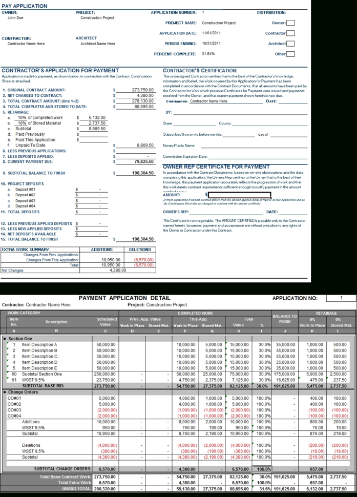Construction Invoice Form General Contractor Invoice Form Samples For General Labor Invoice