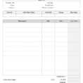 Consulting Invoice Template Invoice Template For Consultant Intended For Consulting Invoice
