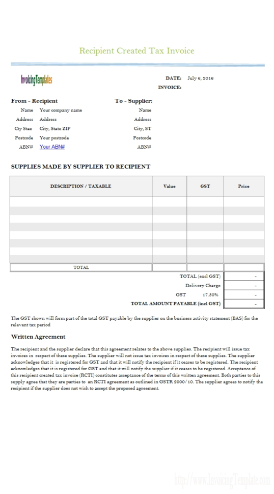 Create Invoice Template Using Excel | Invoice Template Throughout Business Activity Statement Spreadsheet Template