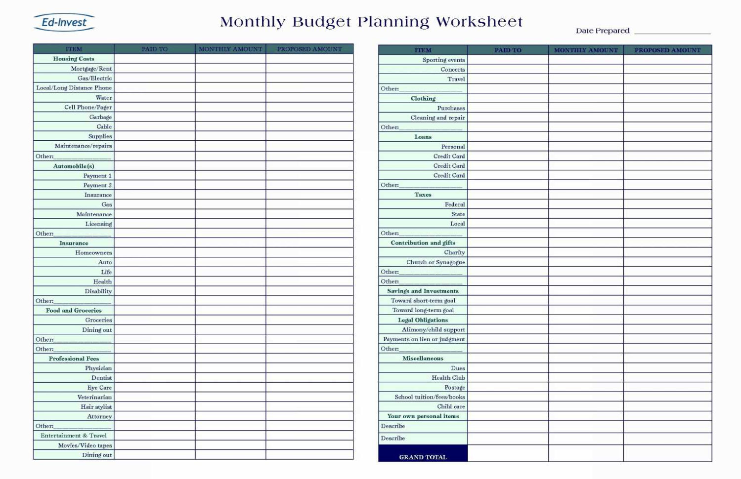 Dave Ramsey Budget Spreadsheet Template To Bills Spreadsheet Template