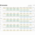 Design Portfolio Template Free Employee Schedule Spreadsheet Example Within Employee Shift Scheduling Spreadsheet