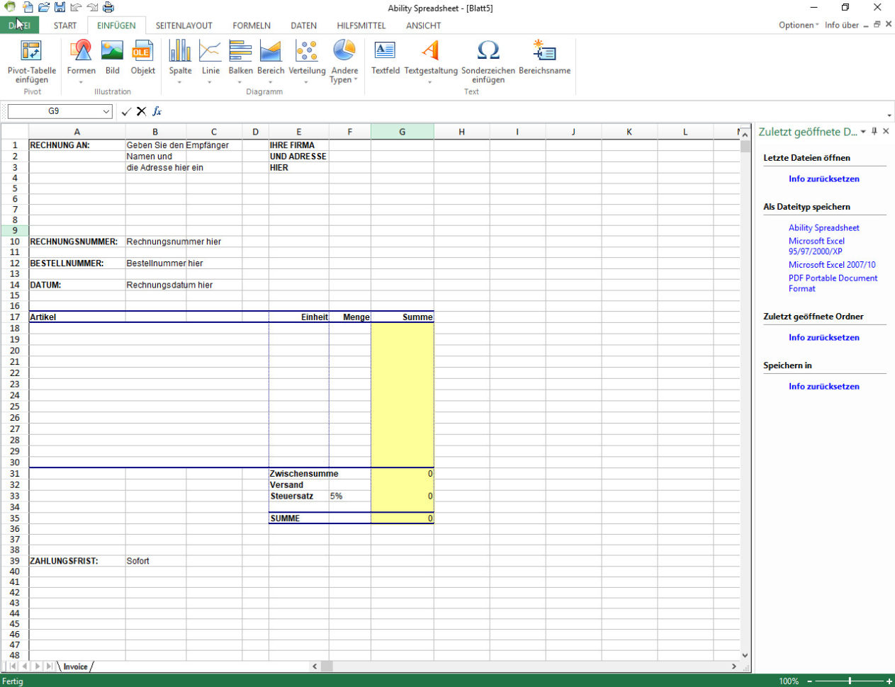 Die Leistungsstarke Office Alternative Ohne Abo Für Professionelle In Www.spreadsheet.com