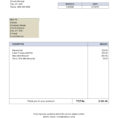 Download Invoice Template Word – Spreadsheet Collections Throughout Word Spreadsheet