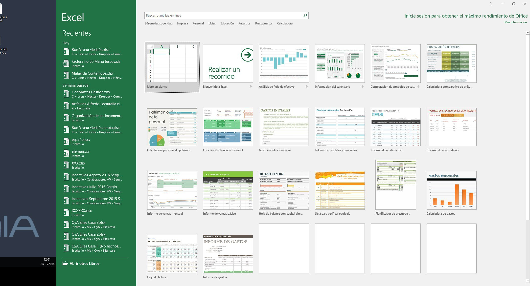 download excel free 2016