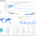 Ecommerce Marketing Dashboard Example With 10+ Bonus Kpis! For Kpi Tracking Spreadsheet Template
