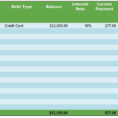 Eliminate Credit Card Debt | Debt Reduction Strategies Throughout Get Out Of Debt Spreadsheet