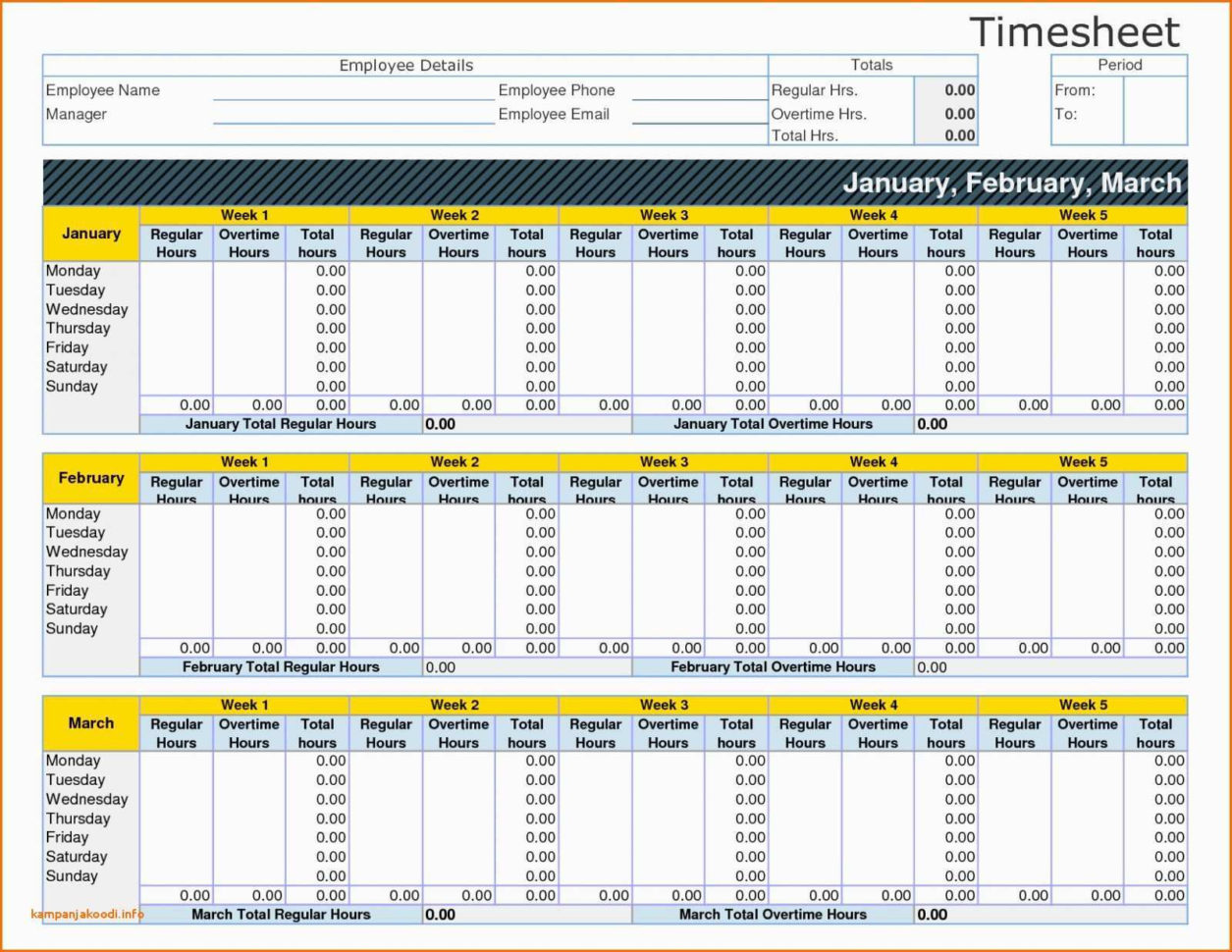 Employee Time Tracking Spreadsheet Awesome Bi Weekly Timesheet And Employee Time Tracking Spreadsheet