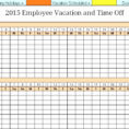 Employee Vacation Accrual Template Awesome Employee Time F Tracking Intended For Employee Paid Time Off Tracking Spreadsheet