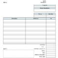 Engineering Service Billing Sample To Billing Invoice Sample