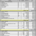 Example Of Estimating Spreadsheets Free Building Construction With Estimating Spreadsheets