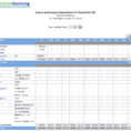 Example Of Spreadsheet For Expenses As Excel Spreadsheet Expenses For Business Finance Spreadsheet Template