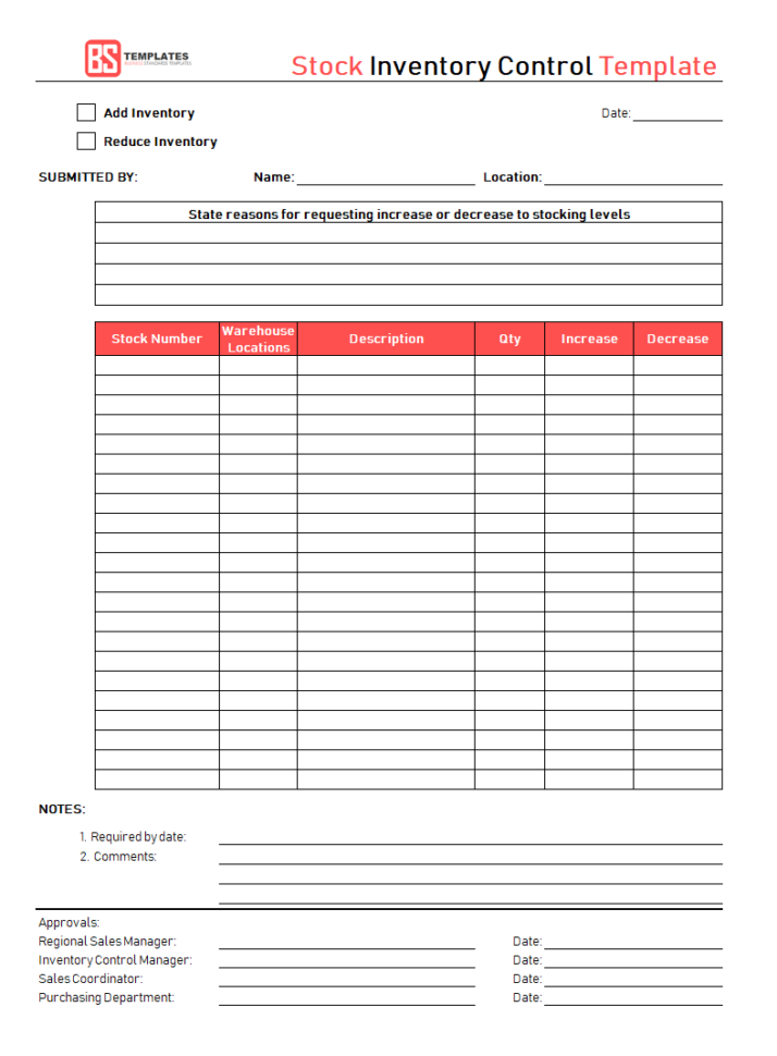 Excel Inventory Template – Free Sample, Example, Format In Excel For Inventory Management Excel Template