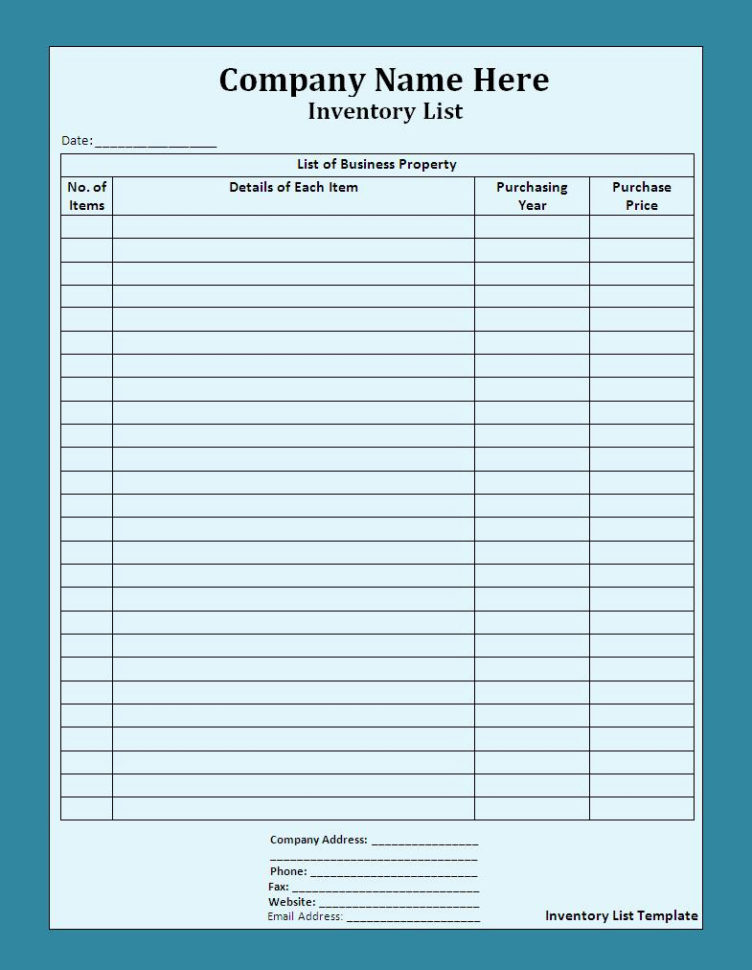 Excel Inventory Template With Formulas Excel Inventory Template Free To Excel Inventory Template Free Download