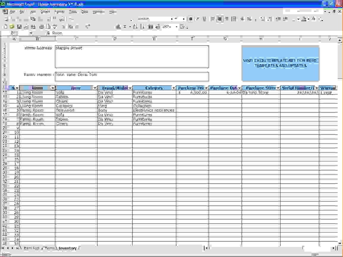 Excel Inventory Tracking Spreadsheet Template As Google Spreadsheet With Ms Excel Inventory Management Template