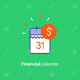 Financial Calendar, Annual Payment Day, Monthly Budget Planning With Monthly Financial Planning