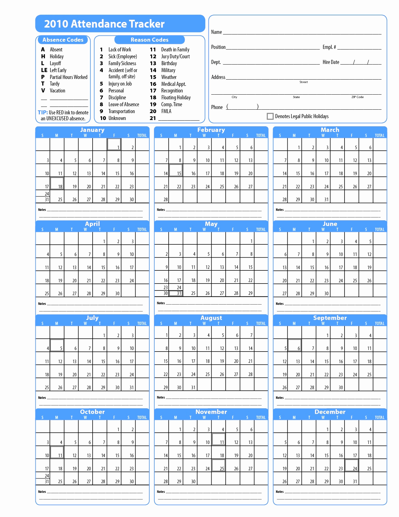 Fmla Rolling Calendar Tracking Spreadsheet Best Of Tracking Fmla For 