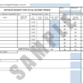 Forms Within Budget Template Sample