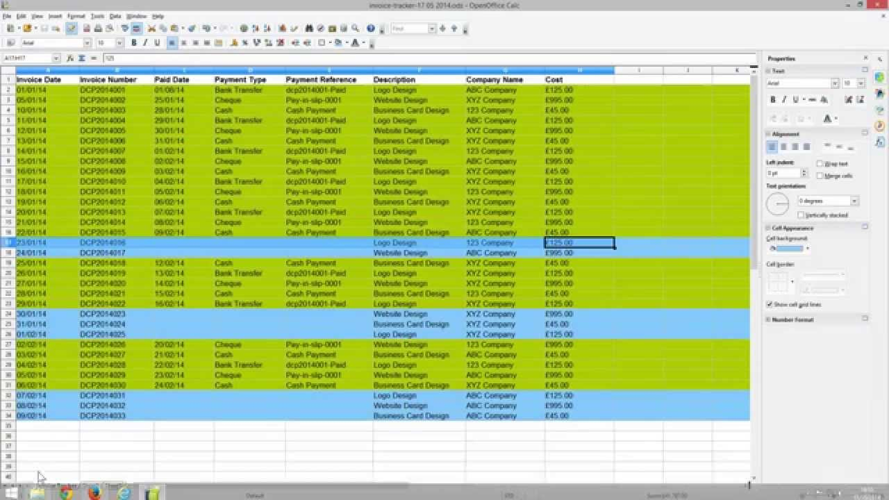 Free Accounting Spreadsheet Templates For Small Business | Papillon intended for Free Accounting Spreadsheets For Small Business