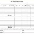 Free Bi Weekly Employee Timesheet Template Sample #1770 Within Employee Timesheet Template