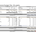 Free Bi Weekly Family Budget | Templates At Allbusinesstemplates For Free Family Budget Spreadsheet
