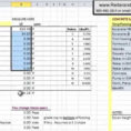 Free Concrete Estimating Spreadsheet As Excel Spreadsheet Templates Throughout Excel Estimating Spreadsheet