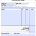 Free Construction Invoice Template | Excel | Pdf | Word (.doc) In Invoice Excel Template