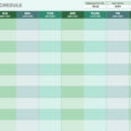 Free Daily Schedule Templates For Excel   Smartsheet With Project Timeline Template Excel 2013