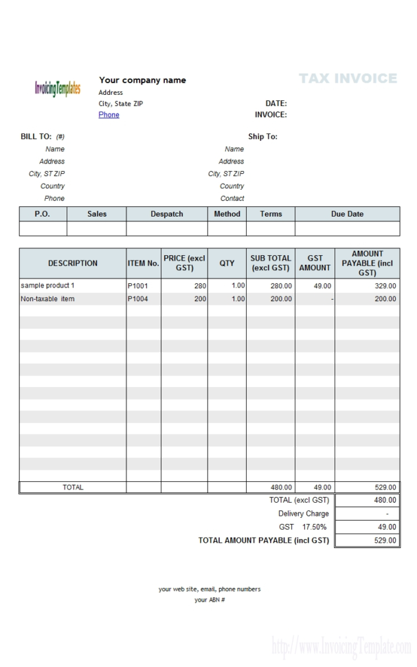 Free Excel Quote Template Excel Free Invoice Template Download To Invoice Template Excel Free Download