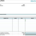 Free House Cleaning Service Invoice Template | Excel | Pdf | Word (.doc) With House Cleaning Service Invoice