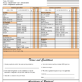 Free House Cleaning Service Invoice Template | Excel | Pdf | Word With House Cleaning Service Invoice