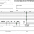 Free Independent Contractor Invoice Template | Excel | Pdf | Word (.doc) And Job Invoice Template