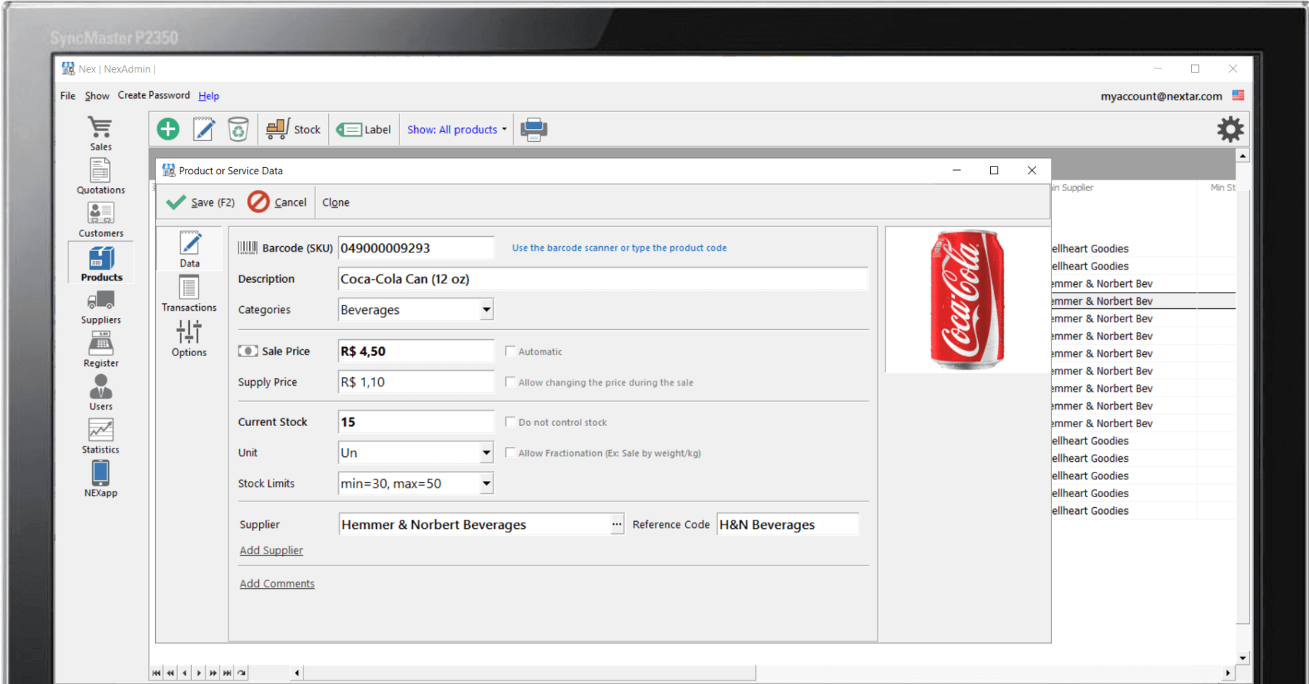 Free Inventory Management Software » Nextar Pos Within Inventory Management Website Template Free Download