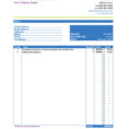 Free Invoice Excel Template * Invoice Template Ideas Uk Vat Invoice Intended For Invoice Excel Template