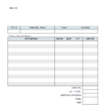Free Invoice Template For Hours Worked   20 Results Found Within Hourly Invoice Template