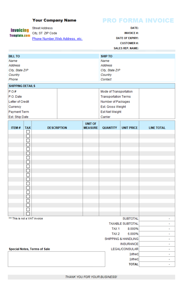 Free Invoice Templates For Excel In Create Invoices From Excel Spreadsheet