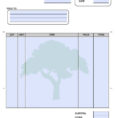 Free Landscaping (Lawn Care Service) Invoice Template | Excel | Pdf to Lawn Care Invoice Template