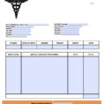 Free Medical Invoice Template | Excel | Pdf | Word (.doc) within Medical Invoice Template
