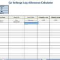 Free Mileage Log Template For Taxes | Homebiz4U2Profit With Mileage Spreadsheet Free