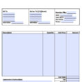 Free Professional Services Invoice Template | Excel | Pdf | Word (.doc) To Invoice Template Word Doc