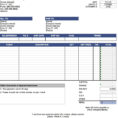 Free Sales Invoice Template | Excel | Pdf | Word (.doc) For Microsoft Excel Invoice Template
