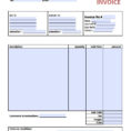 Free Simple Basic Invoice Template | Excel | Pdf | Word (.doc) intended for Invoice Template Microsoft Word